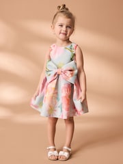 Blue Bow Party Dress (3mths-7yrs) - Image 2 of 7