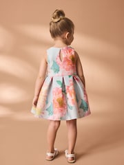Blue Bow Party Dress (3mths-7yrs) - Image 3 of 7