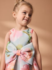 Blue Bow Party Dress (3mths-7yrs) - Image 4 of 7