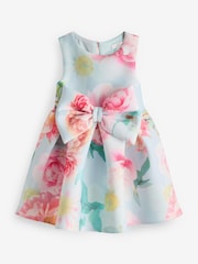 Blue Bow Party Dress (3mths-7yrs) - Image 5 of 7