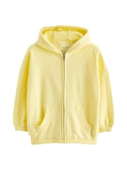 Yellow Zip Through Hoodie (3-16yrs) - Image 5 of 7