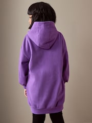Purple Band Printed Longline Hoodie (3-16yrs) - Image 2 of 7