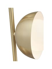 Pacific Gold Estelle Brass Metal and Orb Dome Floor Lamp - Image 3 of 5