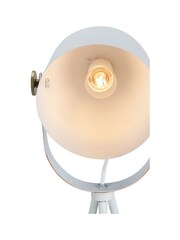 Pacific White Auden Metal Tripod Table Lamp - Image 3 of 5