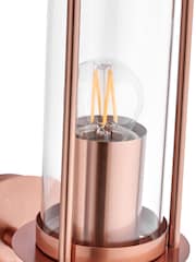 Pacific Grey Myosotis Copper Metal Chimney Outdoor Wall Light - Image 6 of 6