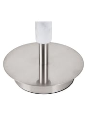 Pacific Grey Midland Brushed Marble Effect Table Lamp - Image 4 of 5