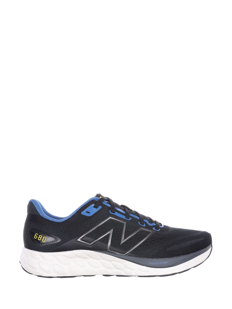 New Balance Black Mens 680 Running Trainers - Image 1 of 5