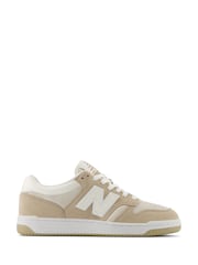 New Balance Grey Cream Mens 480 Trainers - Image 1 of 8