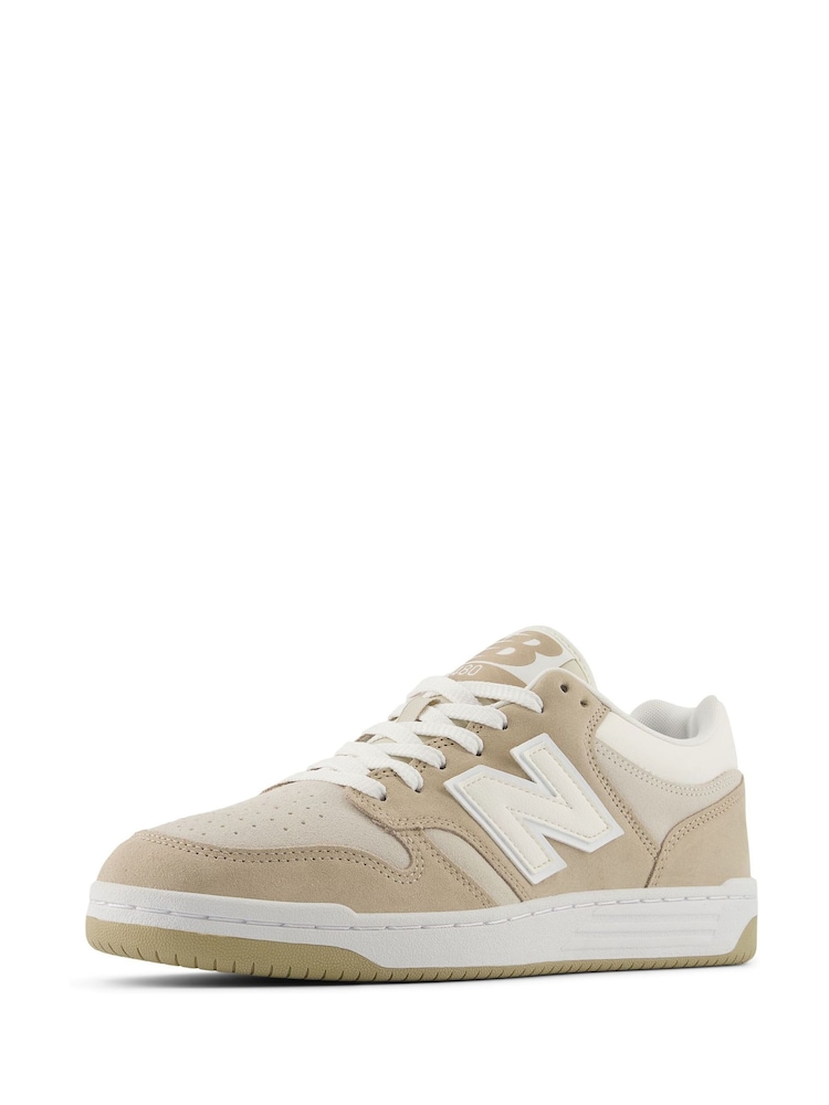 Grey Cream - Męskie buty sportowe New Balance 480 - Image 6 of 8