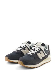 New Balance Blue Womens 574 Trainers - Image 3 of 4