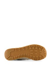 New Balance Cream Chrome Womens 574 Trainers - Image 5 of 6