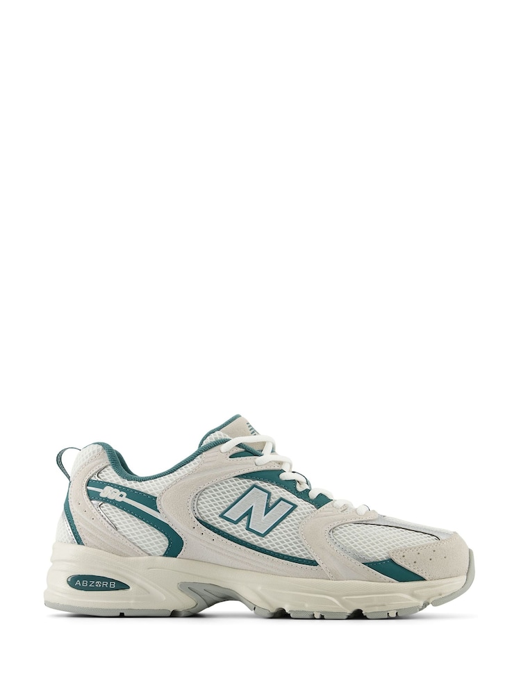 New Balance White Chrome Womens 530 Trainers - Image 1 of 5