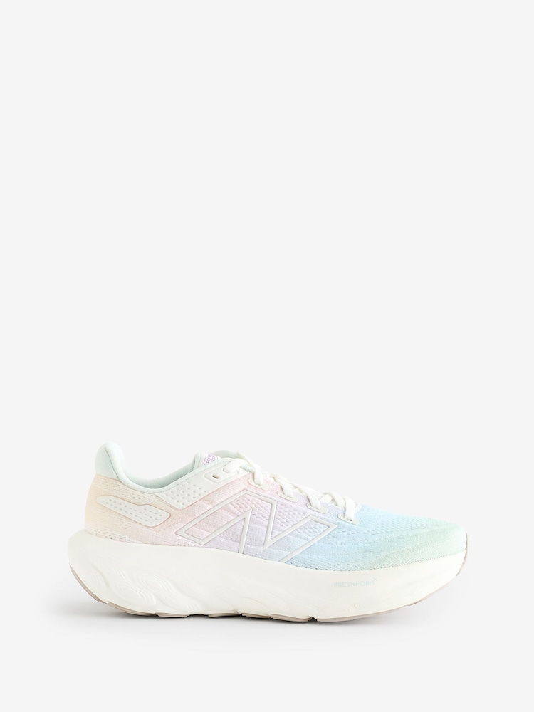 New Balance Cream Womens Fresh Foam X 1080 v13 Trainers - Image 1 of 10