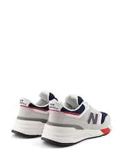 New Balance Grey Mens 997R Trainers - Image 3 of 6