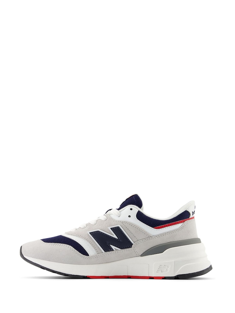New Balance Grey Mens 997R Trainers - Image 6 of 6