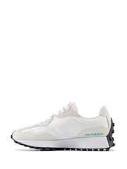 New Balance Pink/White Womens 327 Trainers - Image 2 of 6