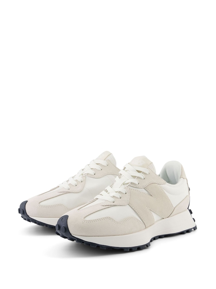 Kremowy - Damskie buty sportowe New Balance 327 - Image 4 of 10