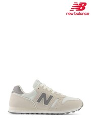 New Balance White Cream Womens 373 Trainers - Image 1 of 6