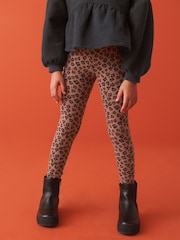 Animal Peplum Crew Sweatshirt And Leggings Set (3-16yrs) - Image 6 of 9