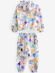 Ecru Cream Multi Graffiti Hoodie And Joggers Set (3-16yrs) - Image 7 of 8