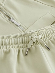 Lime Green Zip Crew And Cargo Joggers Set (3-16yrs) - Image 7 of 7