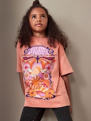Orange Celestial T-Shirt And Leggings Set (3-16yrs) - Image 1 of 6