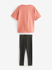 Orange Celestial T-Shirt And Leggings Set (3-16yrs) - Image 5 of 6