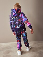 Black Splat Joggers Oversized 90s Joggers (3-16yrs) - Image 2 of 8