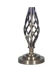 Pacific Antique Brass Jenna Metal Twist Detail Table Lamp - Image 3 of 4