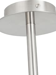 Pacific Grey Midland Marble Effect 5 Arm Pendant Ceiling Light - Image 5 of 5