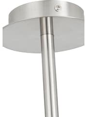 Pacific Grey Midland Marble Effect 3 Arm Pendant Ceiling Light - Image 5 of 5