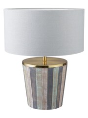 Pacific Sage Green Kerala Distressed Wood Table Lamp - Image 2 of 5