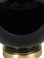 Pacific Black Gatsby Ceramic Table Lamp - Image 5 of 5