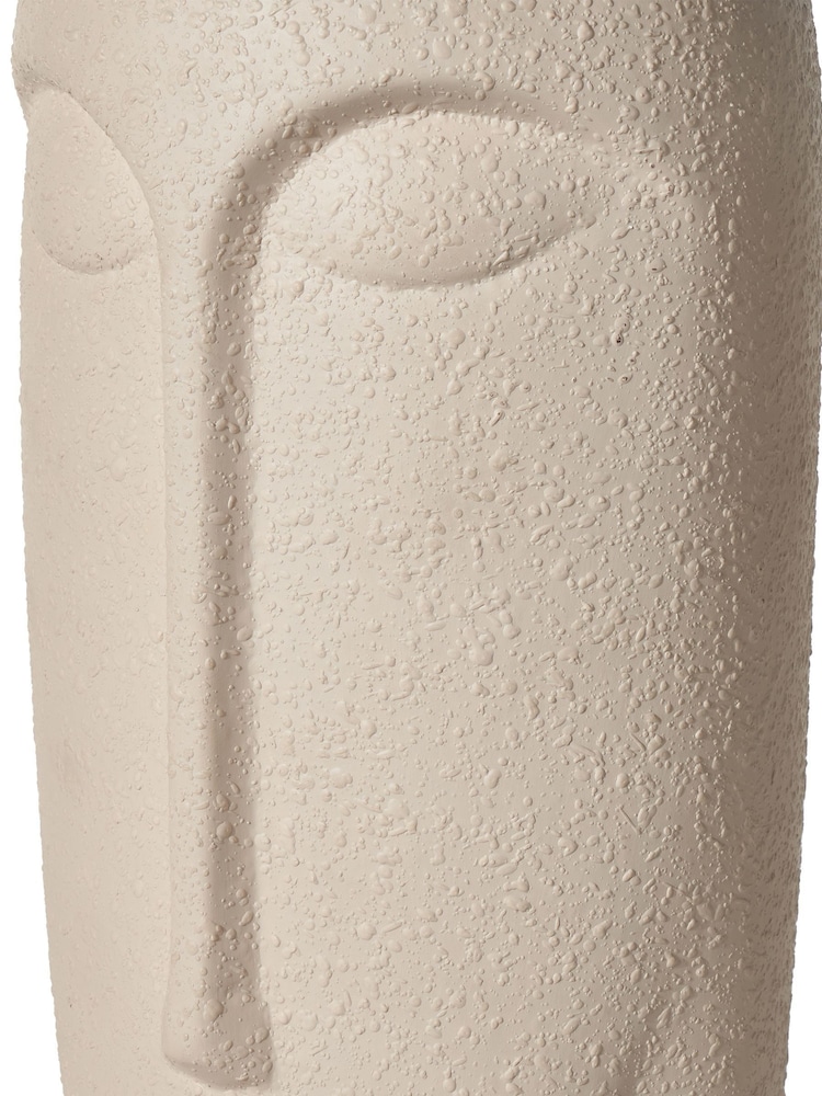 Pacific Cream Rushmore Texture Ceramic Table Lamp - Image 5 of 5