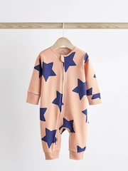 Več - dojenček 100% Cotton brez stopal Sleepsuits 3 komplet With Zip (0mths-3yrs) - Slika 6 iz 13