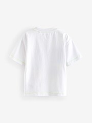 White/Green 100% Cotton Short Sleeve Character T-Shirt (3mths-7yrs) - Image 5 of 6
