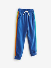 Little Bird by Jools Oliver Blue Rainbow T-Shirt and Jogger Set - Image 11 of 13