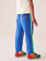 Little Bird by Jools Oliver Blue Rainbow T-Shirt and Jogger Set - Image 7 of 13