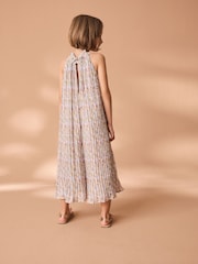 Pink Pleated Jumpsuit (3-16yrs) - Image 3 of 7