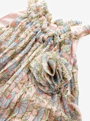 Pink Pleated Jumpsuit (3-16yrs) - Image 5 of 7
