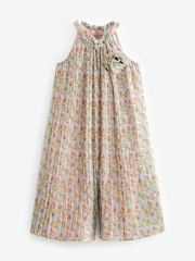 Pink Pleated Jumpsuit (3-16yrs) - Image 6 of 7