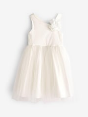 Cream Corsage Flower Girl Dress (3-16yrs) - Image 5 of 7