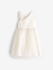 Cream Corsage Flower Girl Dress (3-16yrs) - Image 6 of 7