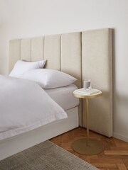 Soft Texture Light Natural Kingsley Upholstered Headboard - Image 2 of 5