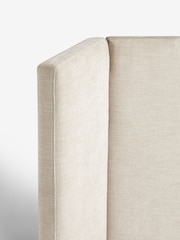 Soft Texture Light Natural Kingsley Upholstered Headboard - Image 4 of 5