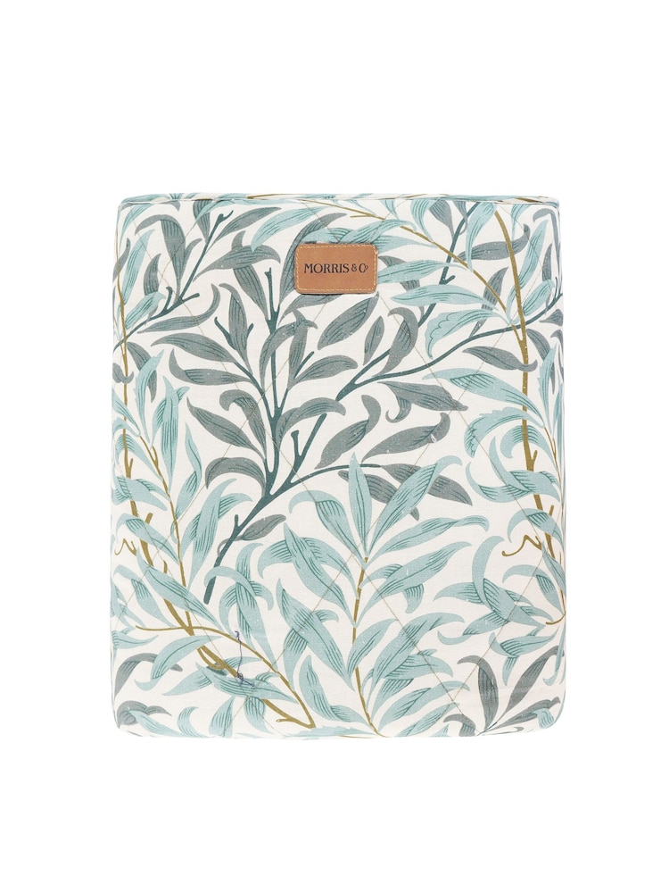 Morris & Co Ivory/Green Willow Boughs Pet Blanket - Image 4 of 4 Morris & Co Ivory/Green Willow Boughs Pet Blanket - Image 4 of 4