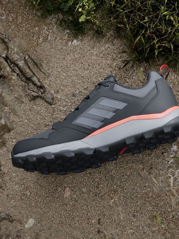 adidas Terrex Grey Tracerocker 2.0 Trail Running Shoes - Image 9 of 17