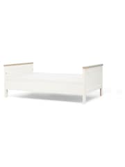 Mamas & Papas 3 Piece White Oak Wedmore Small Cotbed Nursery Furniture Set - Image 5 of 10