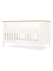 Mamas & Papas WhiteOak Wedmore Small Cotbed - Image 2 of 4