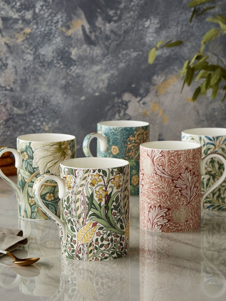 Morris & Co. Set of 6 Daffodil Mugs - Image 2 of 6 Morris & Co. Set of 6 Daffodil Mugs - Image 2 of 6